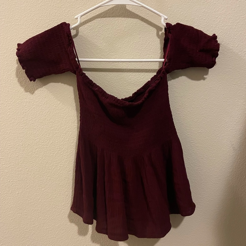Off the shoulder top